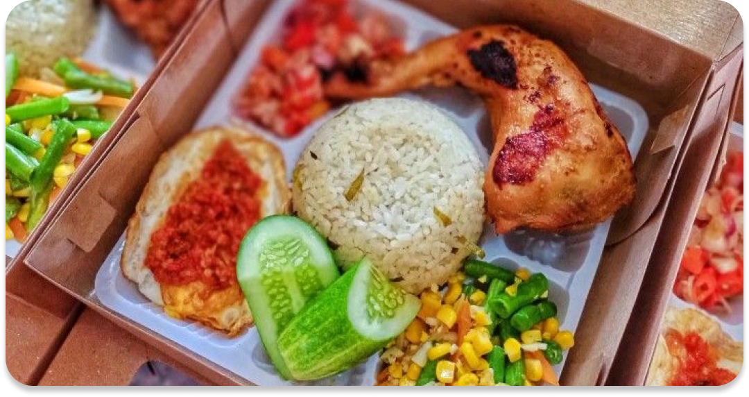 Paket Nasi Ayam Bakar Spesial